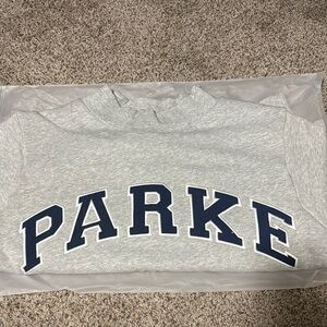 PARKE heritage mock neck sweatshirt S/M